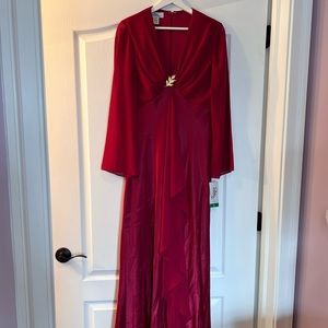 Brand New! Burgundy Formal Gown